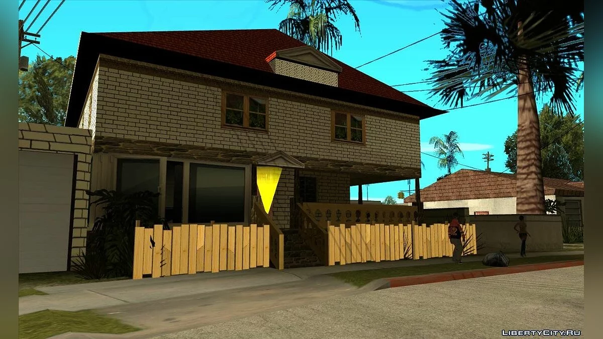 Modern House of CJ V1.0 / GTA San Andreas