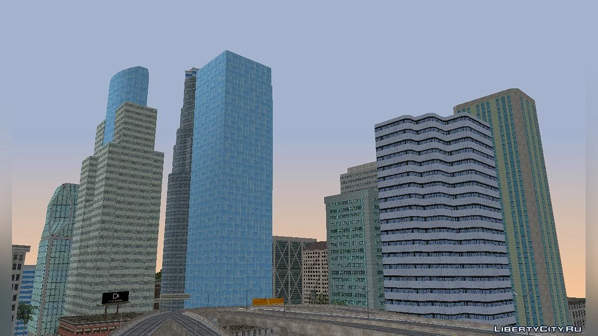 Новые текстуры небоскребов LA / GTA San Andreas