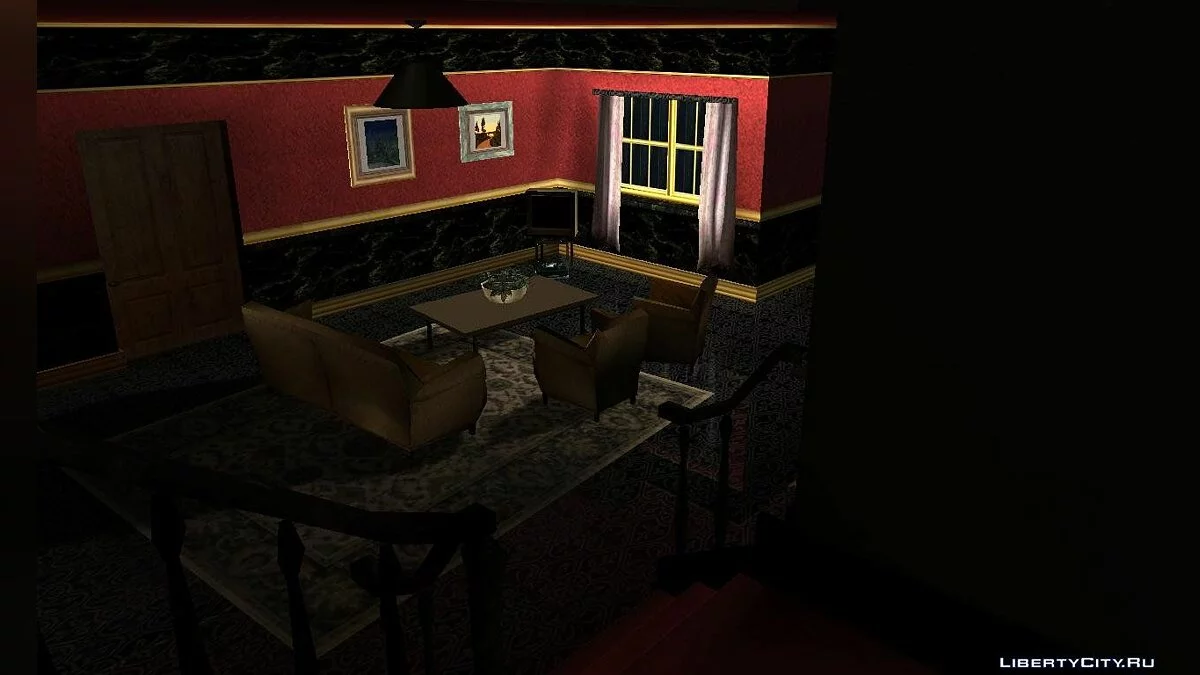 CJ's House Retexture in Scarface Style / GTA San Andreas