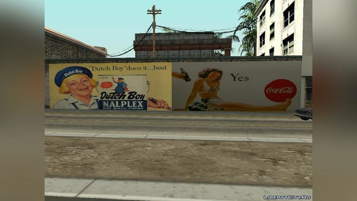 San Andreas Plakatwände v1.3 / GTA San Andreas