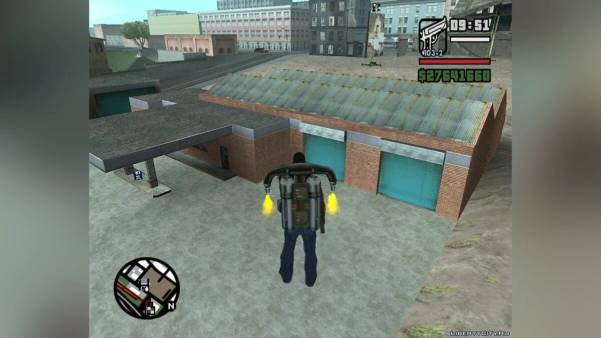 New textures for the garage in San Fierro / GTA San Andreas
