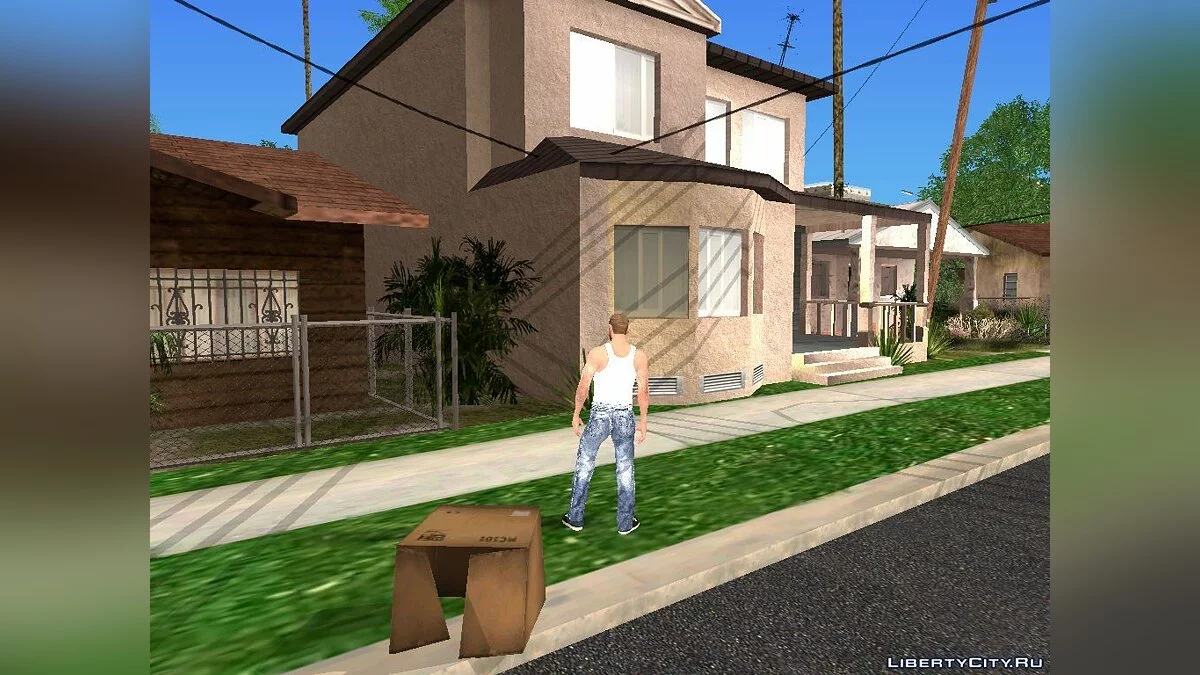Чотири нові будинки на Гроув Стріт / GTA San Andreas
