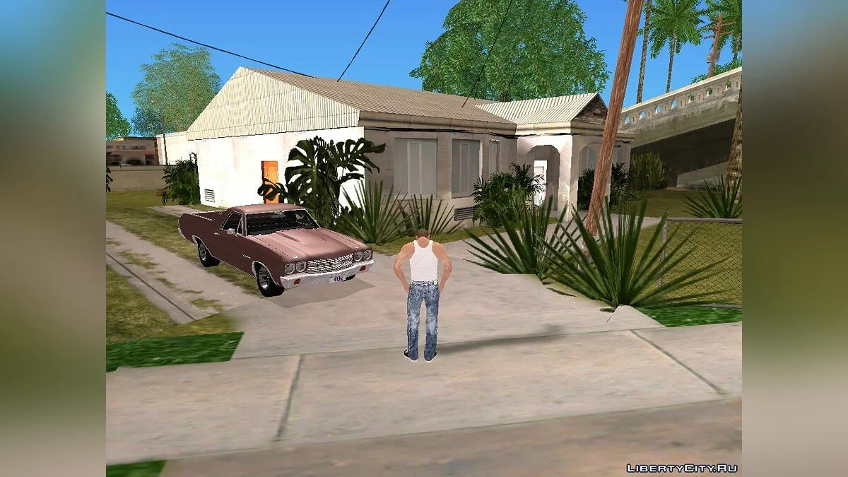 Чотири нові будинки на Гроув Стріт / GTA San Andreas