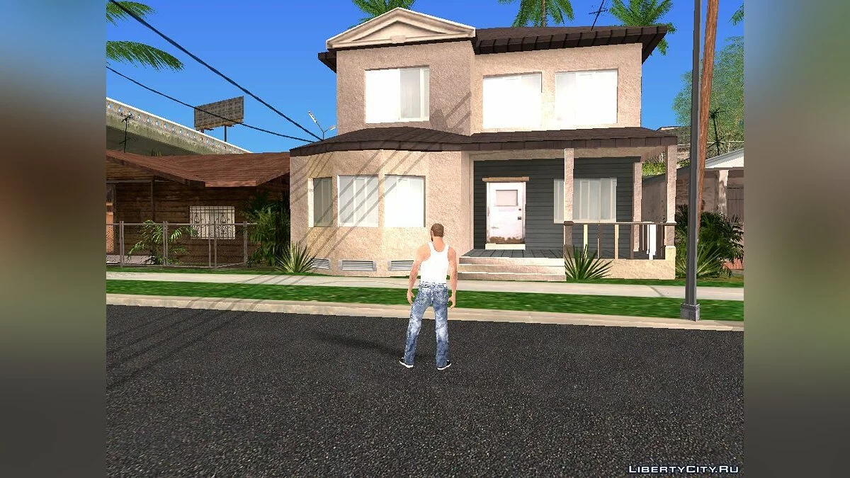 Чотири нові будинки на Гроув Стріт / GTA San Andreas