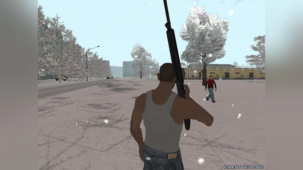 GTA Львов - Зима (Бета 3) / GTA San Andreas