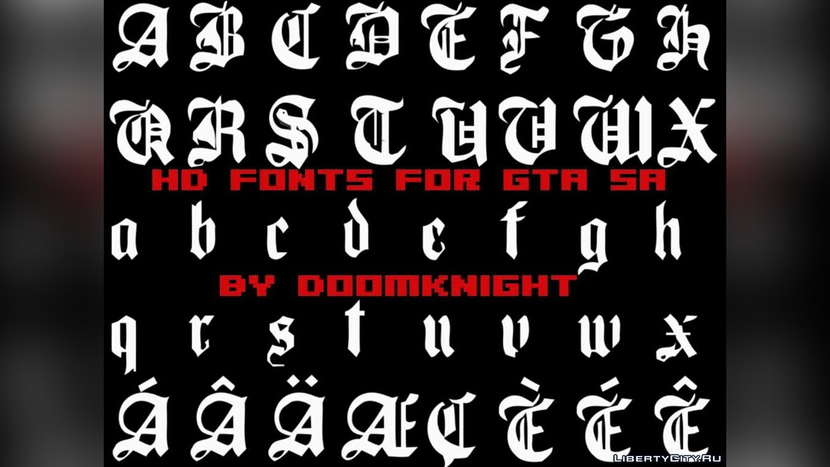 GTA Font Free Download