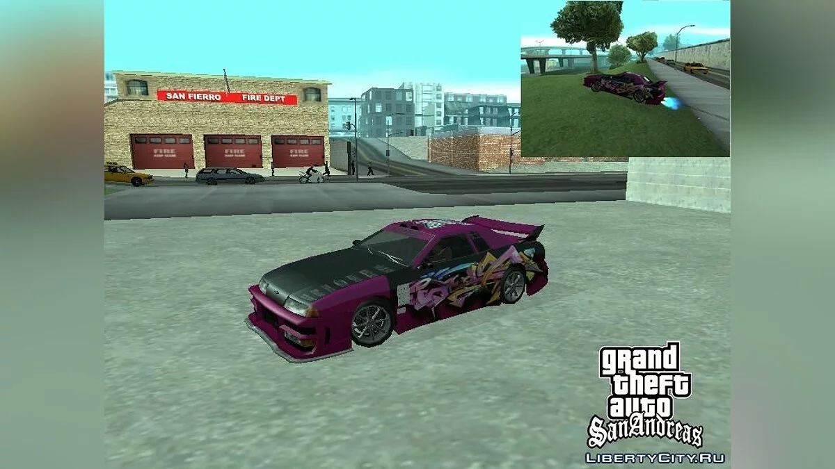 Вініли для Elegy - Графіті / GTA San Andreas