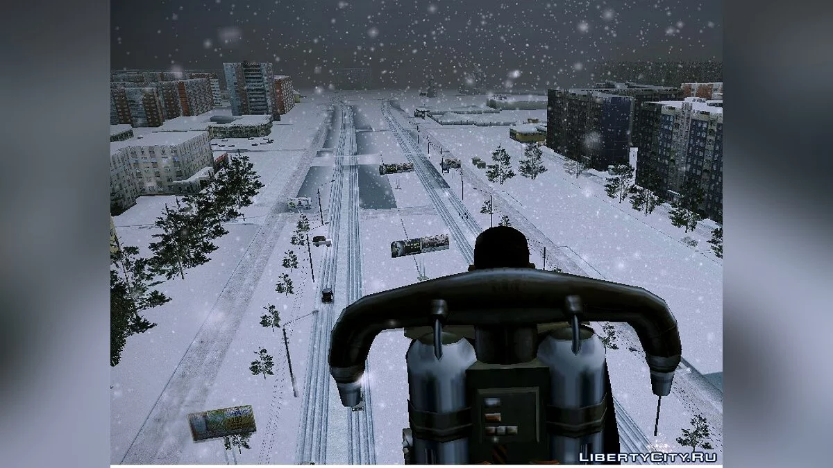 Зима для GTA Львів Район Психів (бета 2) / GTA San Andreas
