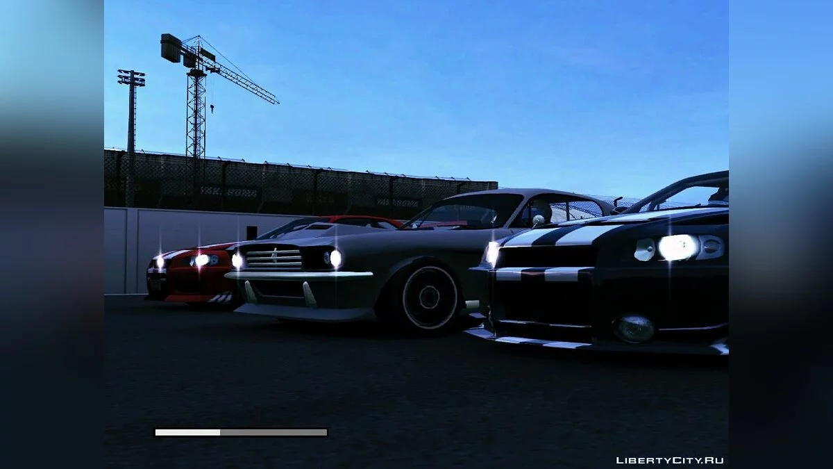 Menü & Ladebildschirme im Stil von Crashday / GTA San Andreas