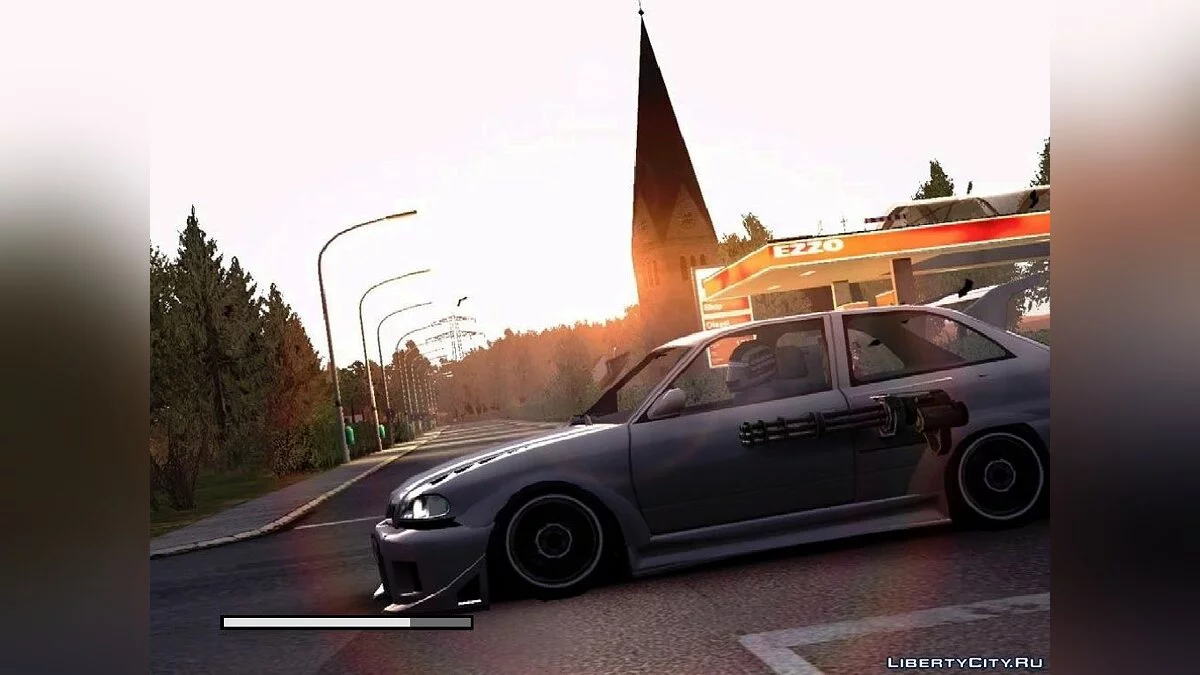 Menü & Ladebildschirme im Stil von Crashday / GTA San Andreas