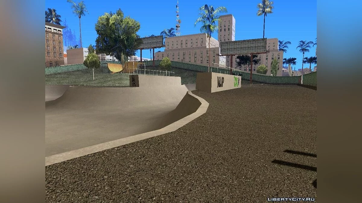 Hospital and Skate Park / GTA San Andreas