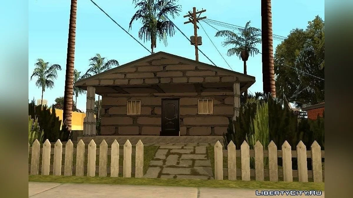 Нові текстури будинків по всьому Гроув Стриту / GTA San Andreas