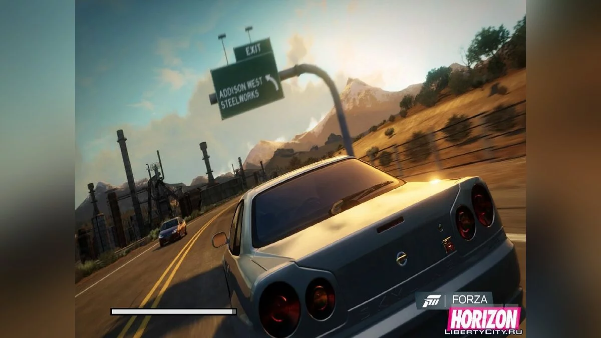 Loading Screens and Menus in Forza HORIZON Style / GTA San Andreas