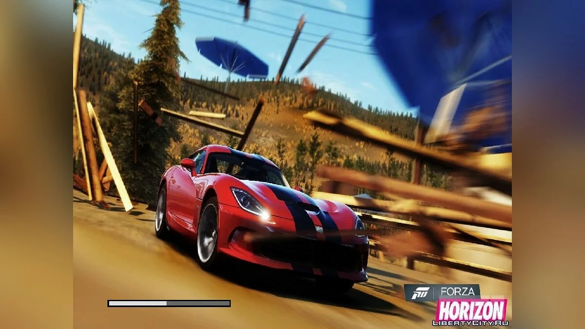 Loading Screens and Menus in Forza HORIZON Style / GTA San Andreas