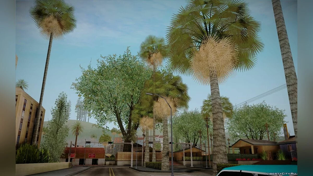 Behind Space Of Realities: American Dream - Пак рослинності / GTA San Andreas