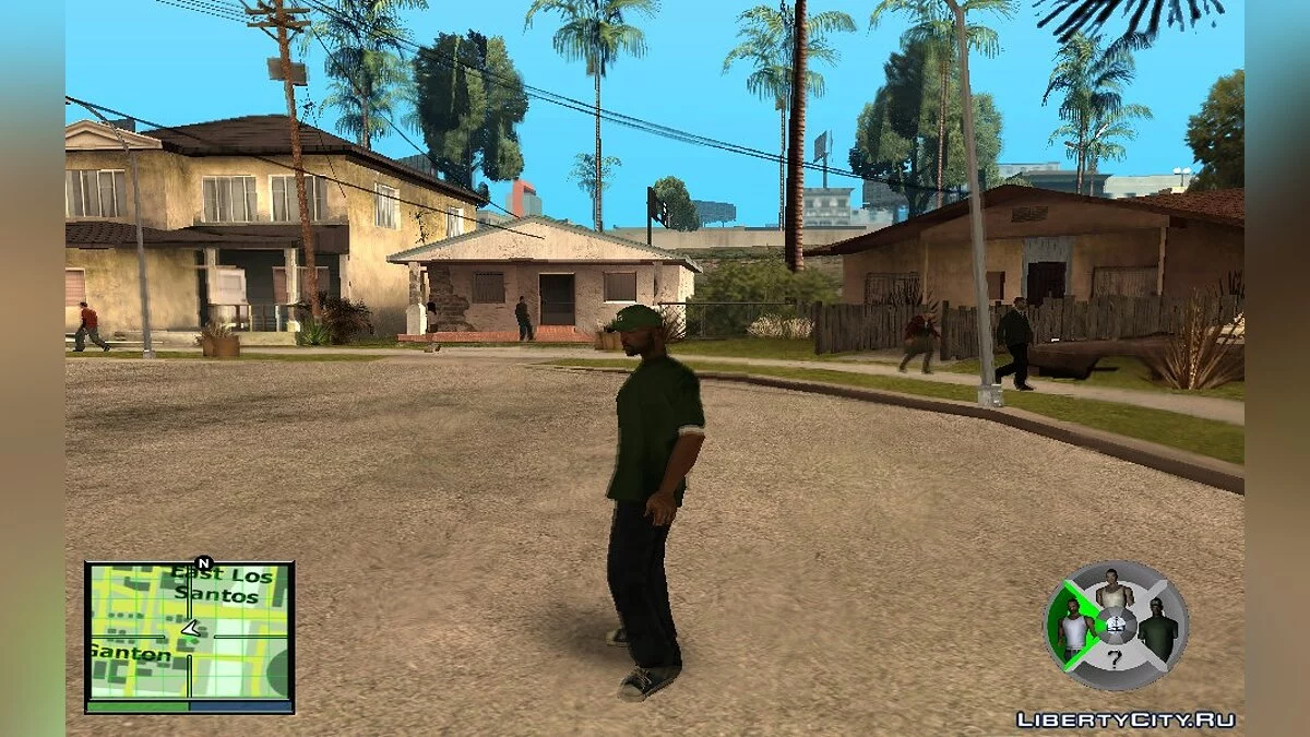 Нові текстури для Трьох Протагонистів (Версія від USF) / GTA San Andreas