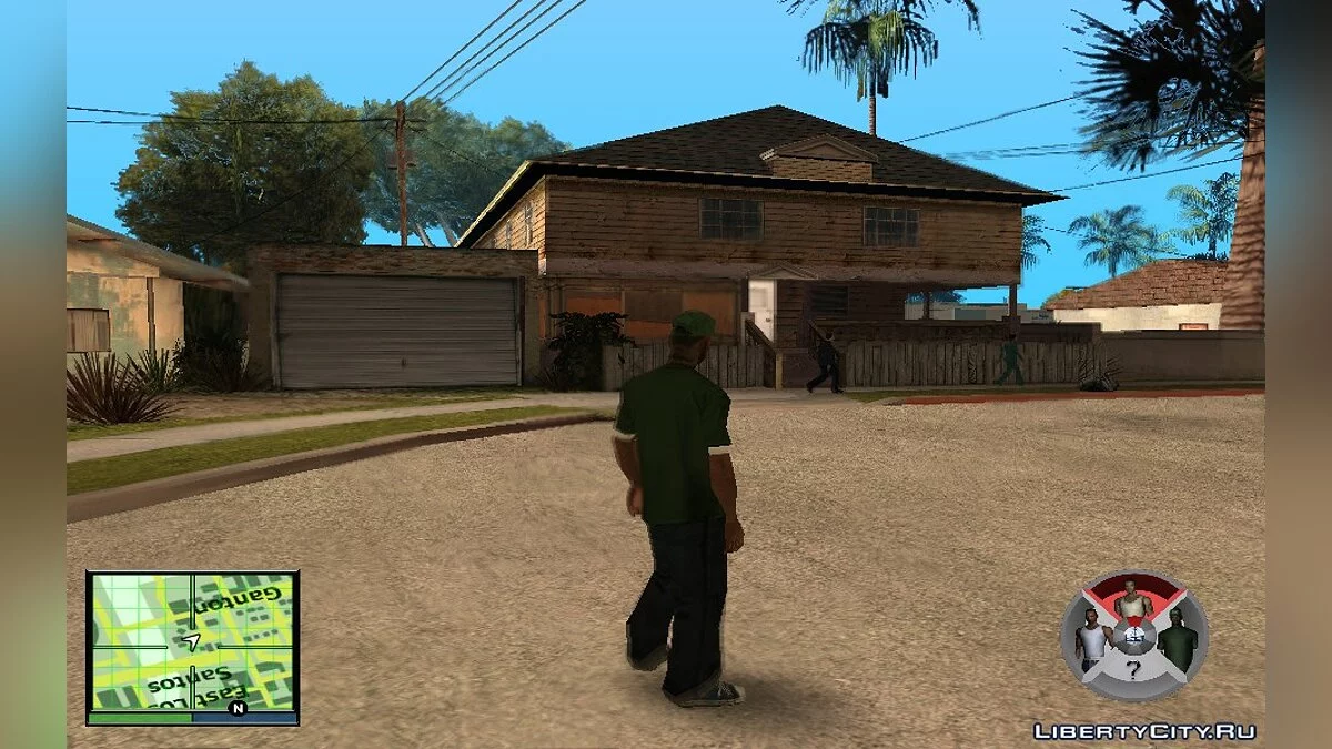 Нові текстури для Трьох Протагонистів (Версія від USF) / GTA San Andreas