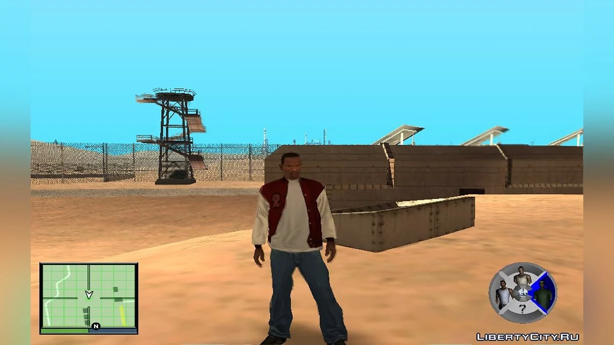 Нові текстури для Трьох Протагонистів (Версія від USF) / GTA San Andreas