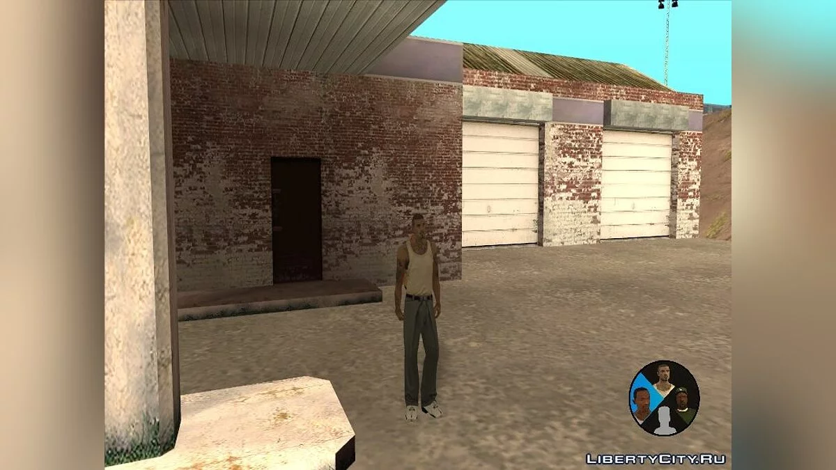 Нові текстури для Трьох Протагонистів (Від Si_axe) / GTA San Andreas