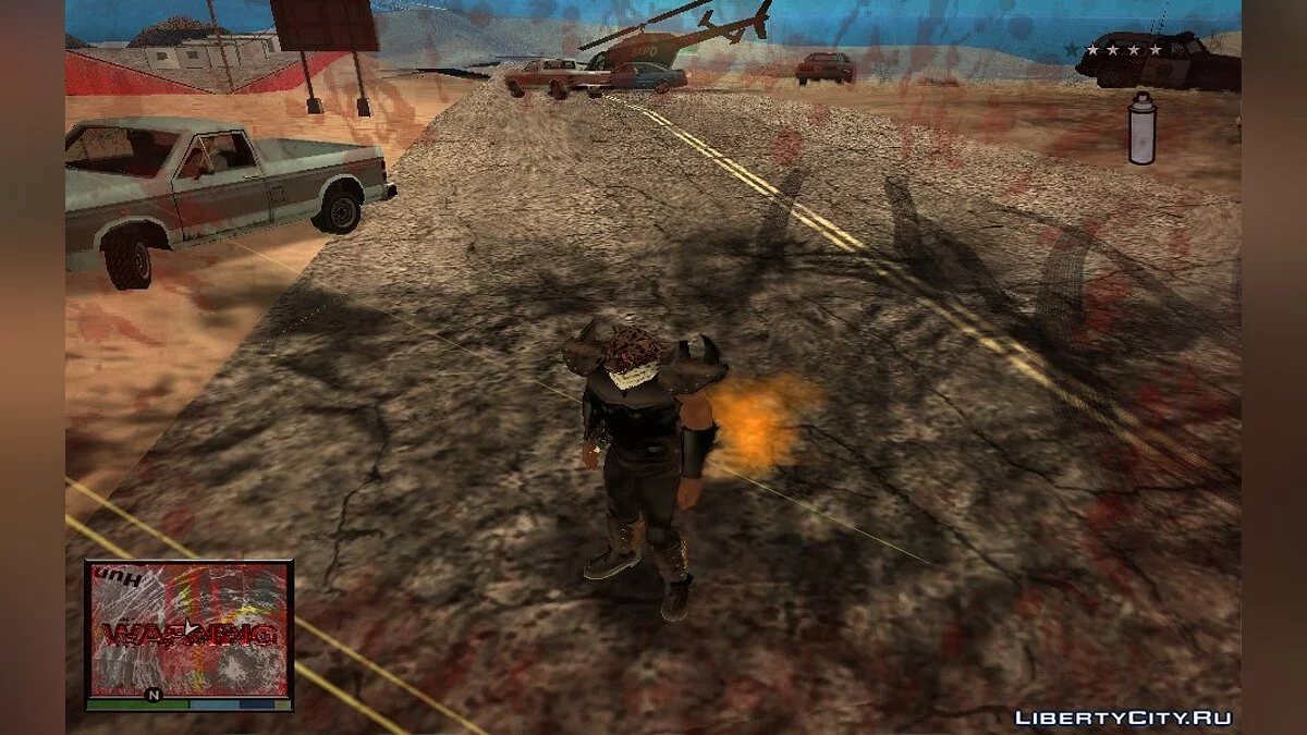 Broken Radar for GTA V HUD / GTA San Andreas