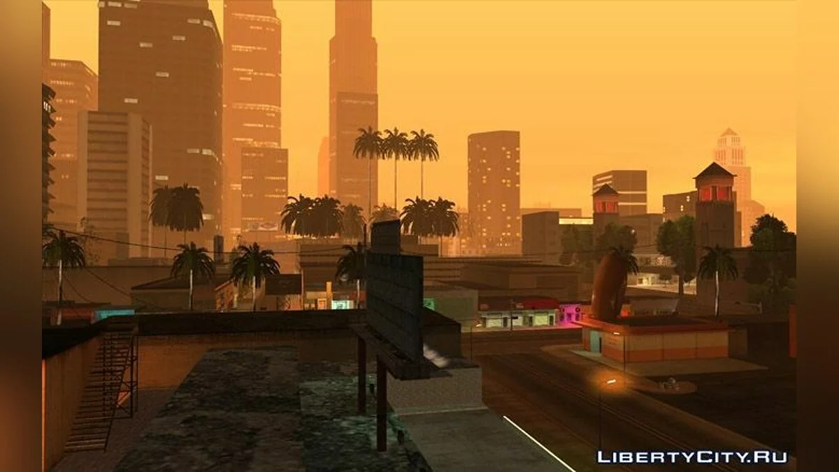 Enhanced effectsPC, particle + vegetation / GTA San Andreas