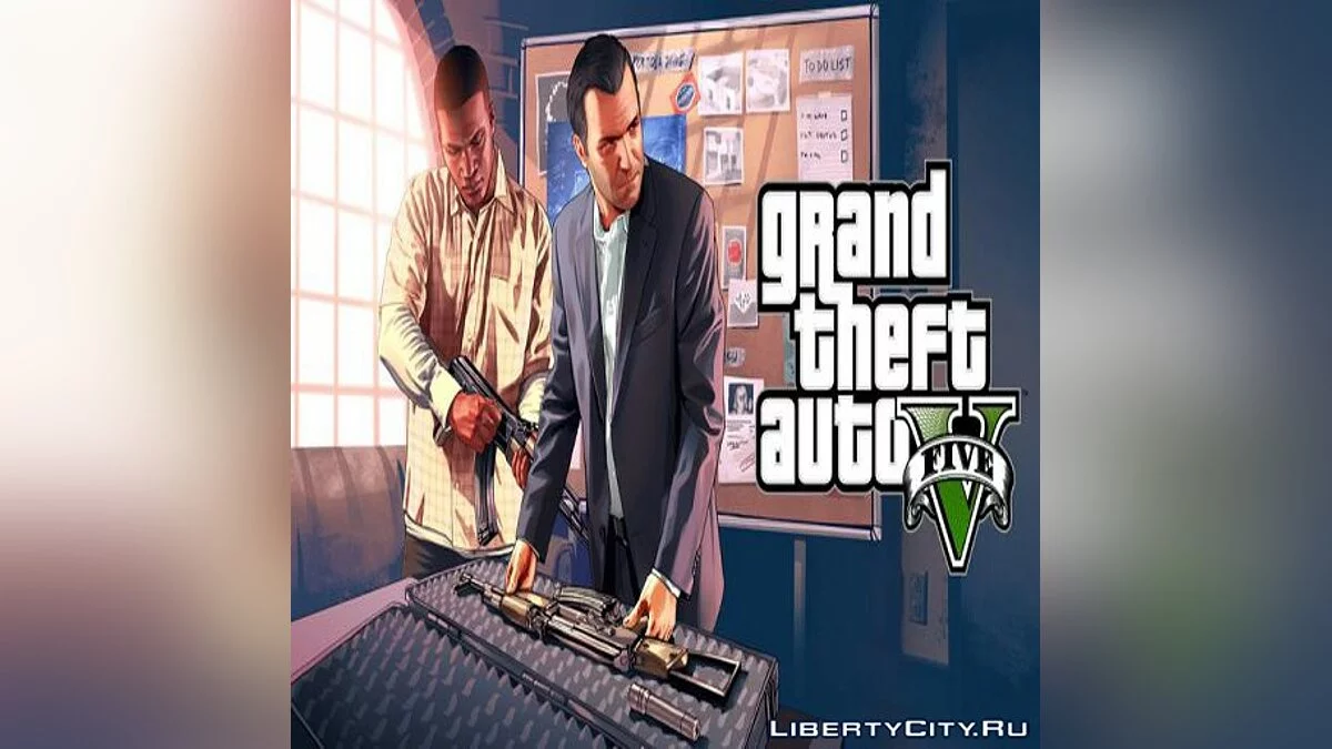 Завантажувальні екрани GTA V (512х512) / GTA San Andreas