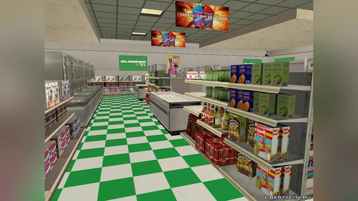 7-11، برجر كينغ، KFC / جي تي إيه سان أندرياس
