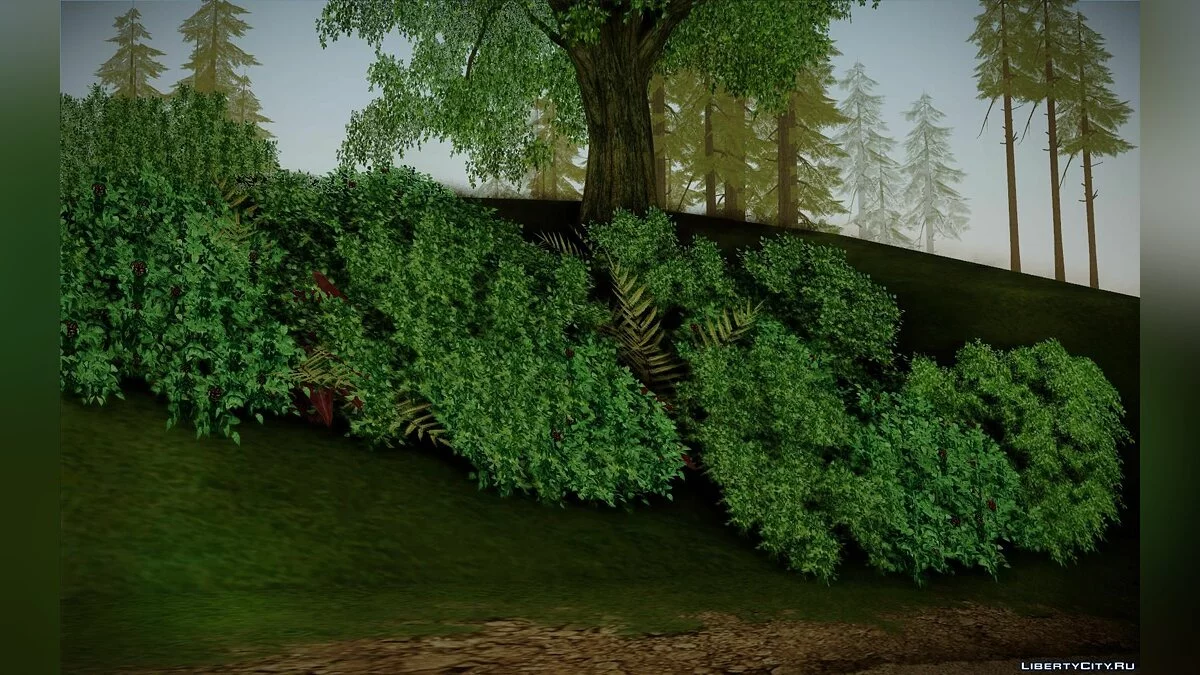 Behind Space Of Realities Cursed Memories - Shrubs Part / GTA San Andreas