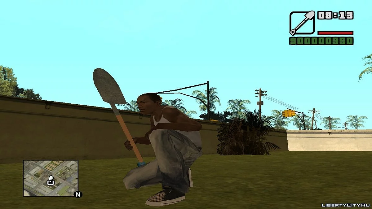 Nouvelle pelle HQ / GTA San Andreas