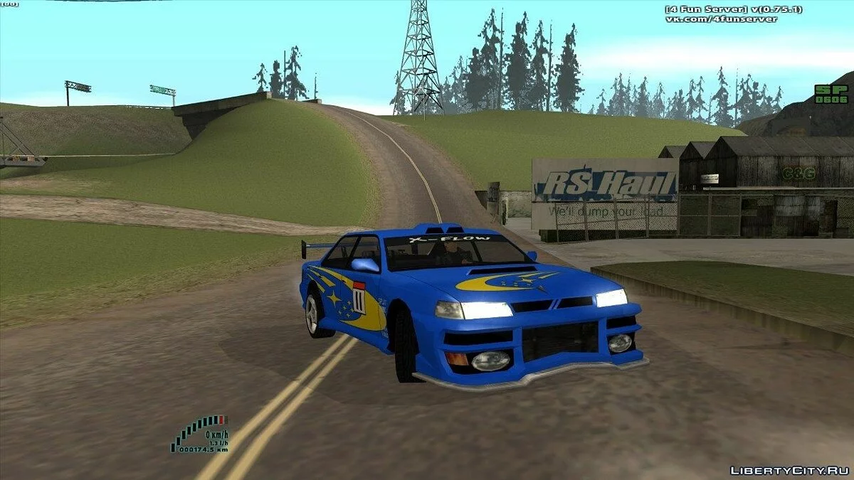 HD винилы для спортивных авто / GTA San Andreas