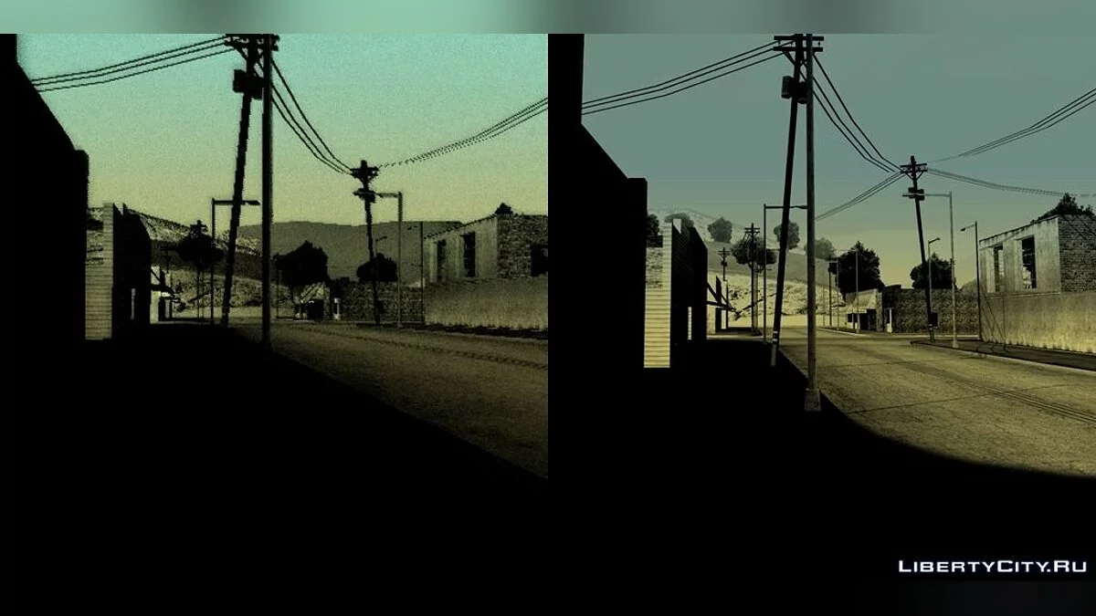 HD карта, радар и меню / GTA San Andreas