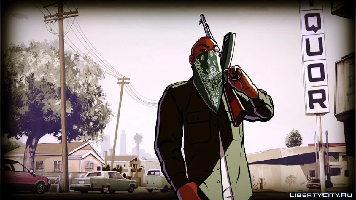 GTA San Andreas HD: Menu / GTA San Andreas