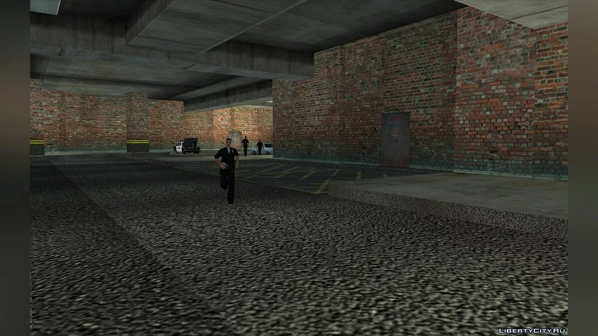 New LSPD Garage / GTA San Andreas