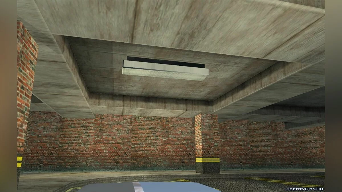 New LSPD Garage / GTA San Andreas