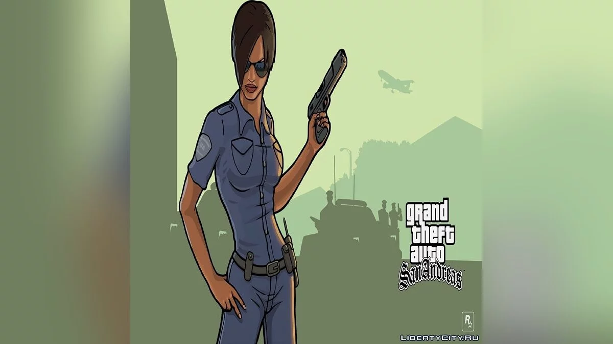 Pantalla de carga y menú HD	 / GTA San Andreas
