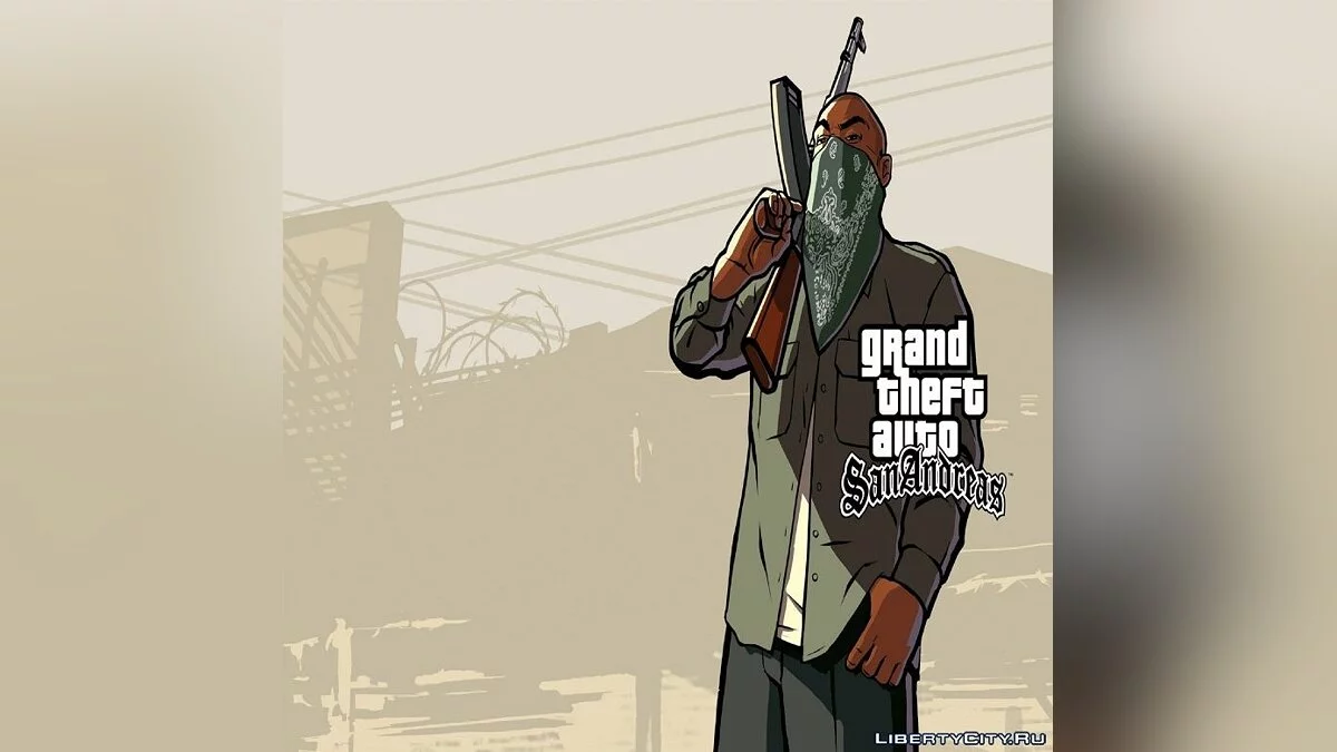 Pantalla de carga y menú HD	 / GTA San Andreas