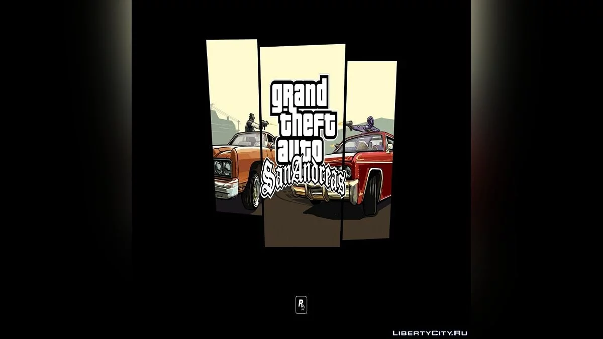 Pantalla de carga y menú HD	 / GTA San Andreas