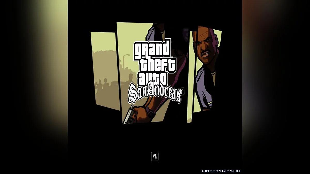 Pantalla de carga y menú HD	 / GTA San Andreas
