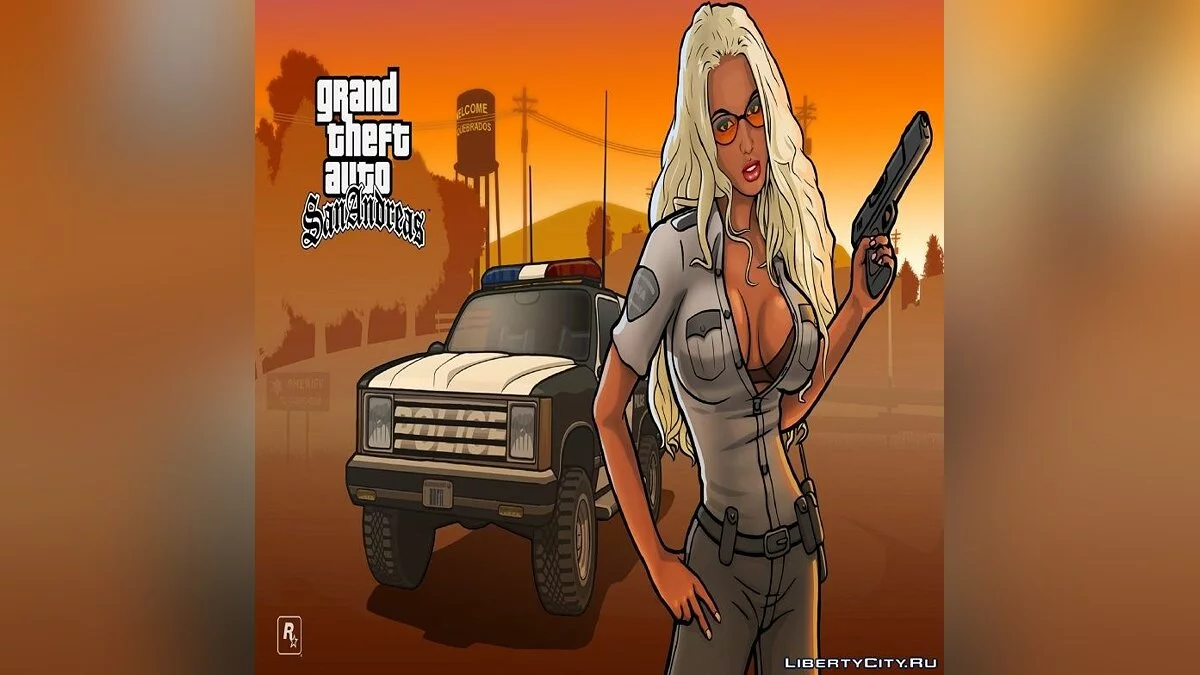 Pantalla de carga y menú HD	 / GTA San Andreas