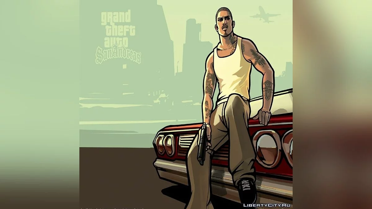 Pantalla de carga y menú HD	 / GTA San Andreas