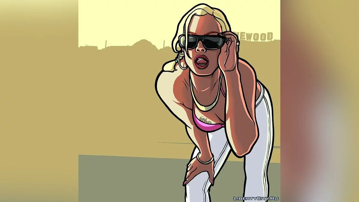 Pantalla de carga y menú HD	 / GTA San Andreas