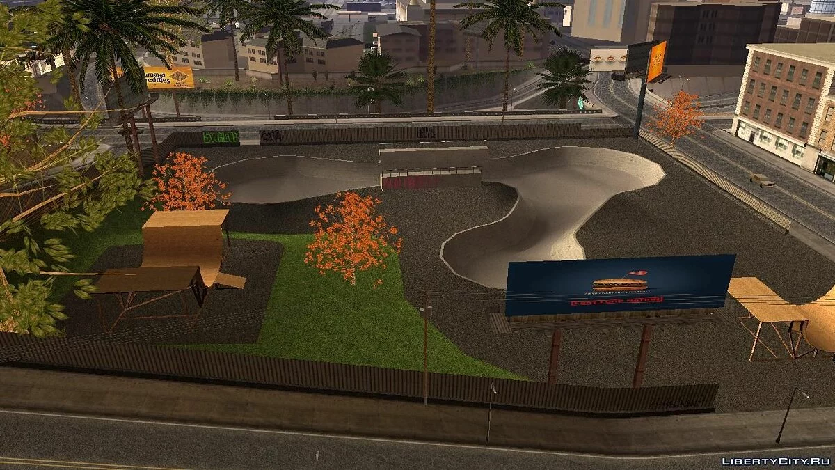 HD Skatepark and Hospital Textures V2 / GTA San Andreas