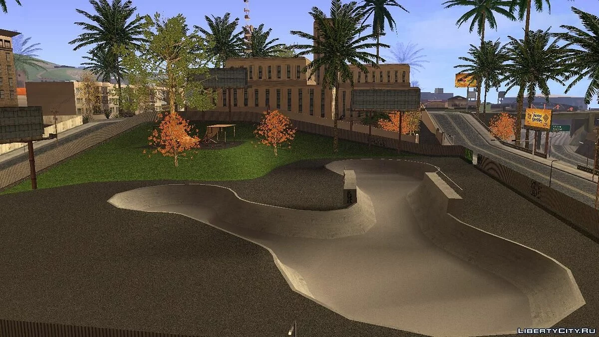 HD Skatepark and Hospital Textures V2 / GTA San Andreas