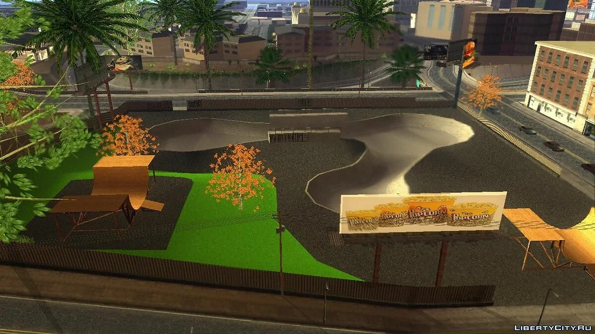 HD Textures for Skate Park and Hospital / GTA San Andreas