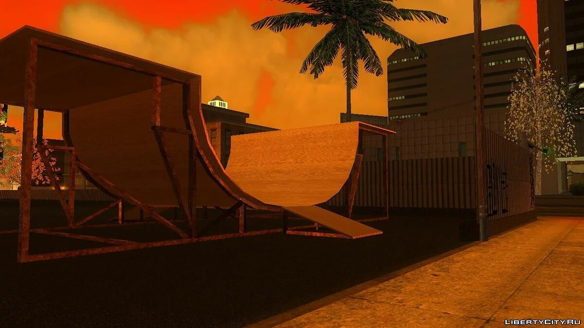 HD Textures for Skate Park and Hospital / GTA San Andreas