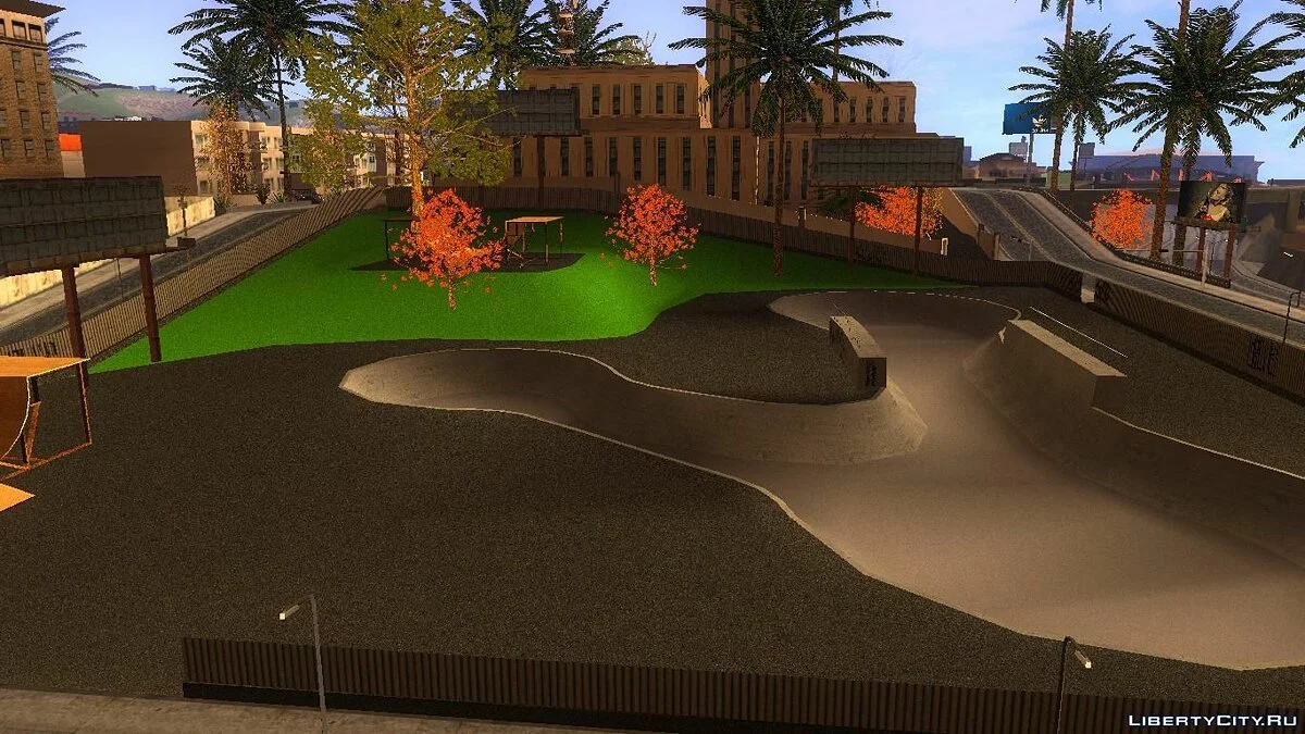 HD Textures for Skate Park and Hospital / GTA San Andreas