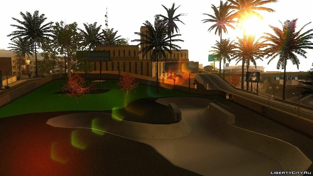 HD Textures for Skate Park and Hospital / GTA San Andreas