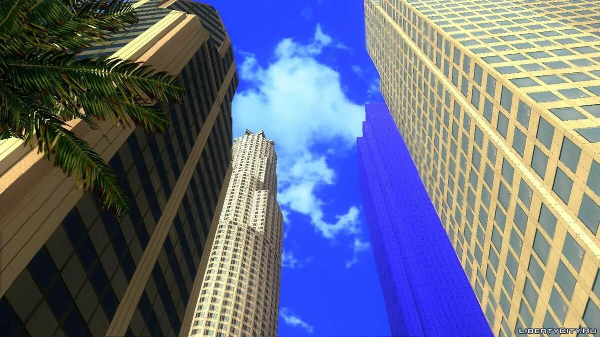 Нові HD текстури чотирьох хмарочосів у Лос-Сантосі / GTA San Andreas