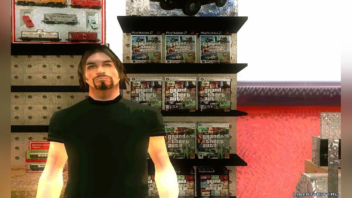 Диски з GTA в магазині Зеро / GTA San Andreas
