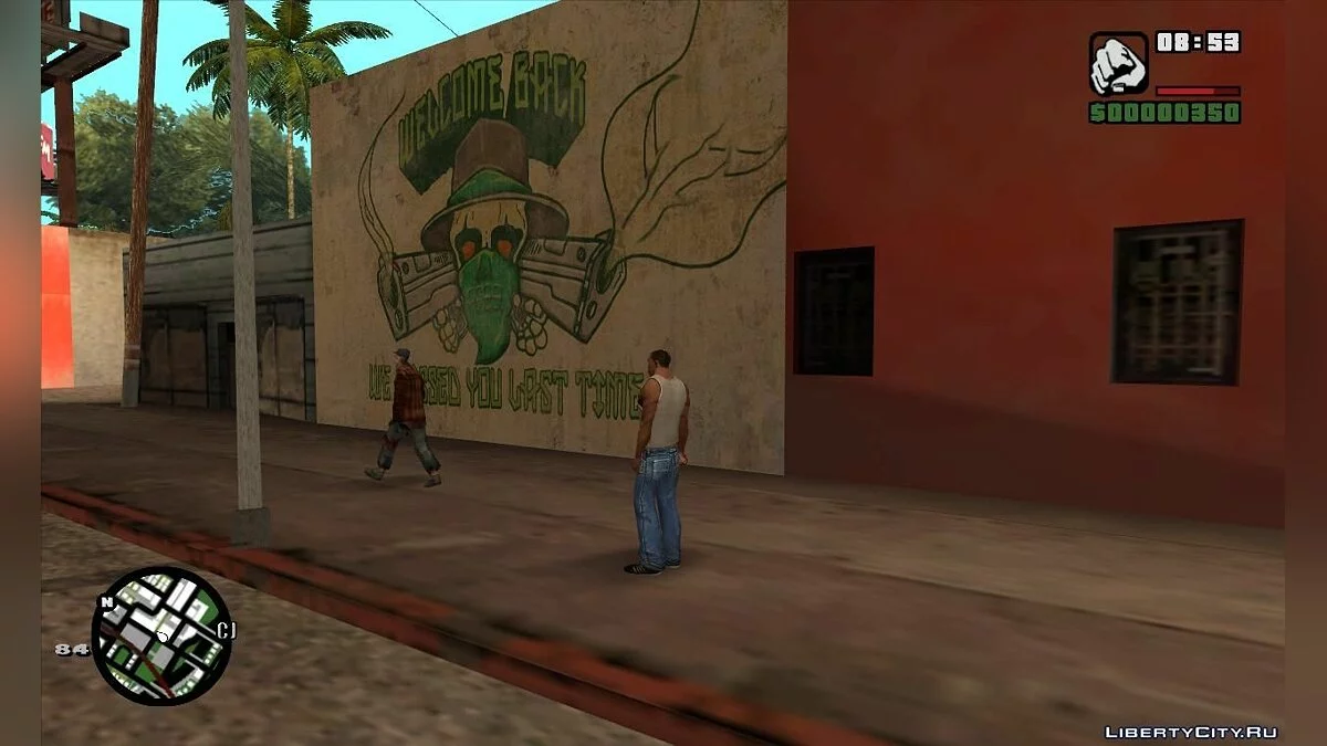 HQ стіна GTA V (ми вас пропустили минулого разу) / GTA San Andreas